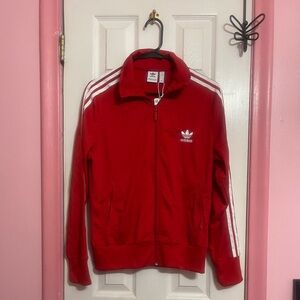 Red Women’s Adidas Track Jacket